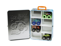 Hot Wheels Sammelkoffer Always Go Big für 8 Monster Trucks