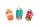 Hape Buntes Eimer-Set
