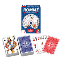 Bunte Spielesammlung mit Rommé, Bridge und Canasta...