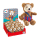 Weicher Bobo Siebenschläfer Plüsch, 12 cm groß, ideal zum Kuscheln und Spielen.