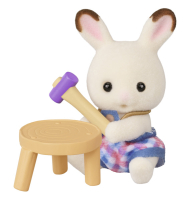 Sammelfiguren Sylvanian Families Babyfreunde Baustelle 8fach sortiert