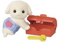 Sammelfiguren Sylvanian Families Babyfreunde Baustelle 8fach sortiert