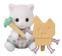 Sammelfiguren Sylvanian Families Babyfreunde Baustelle 8fach sortiert