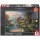 1000-Teile Puzzle im Naturparadies von Kinkade in detailreicher Darstellung.