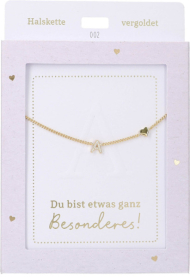 Halskette Buchstabe gold