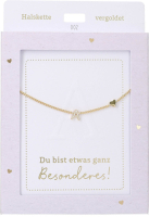 Halskette Buchstabe gold