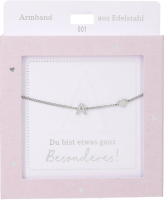 Armband Buchstabe silber