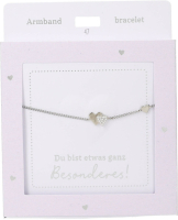 Armband - zwei Herzen