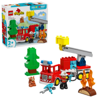 LEGO duplo Löschauto mit Schlauch und Feuerwehrmann