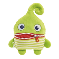Kleiner Sorgenfresser Plüschfigur in Limogrün,...