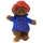 HEUNEC Plüsch Paddington Bär stehend klein dunkelbraun 15cm