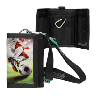 Action World Portemonnaie mit Lanyard Fussball