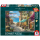 Puzzle mit 1000 Teilen von Kinkade - Café an der italienischen Riviera mit malerischem Motiv.