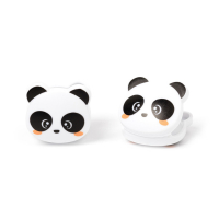 Set mit Verschlussklammern - Panda