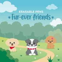 Set mit 3 löschbaren Gelstiften - Erasable Pen