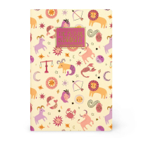 Blanko Notizbuch - Medium - A5-Format - Zodiac