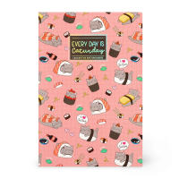 Blanko Notizbuch - Medium - A5-Format - Sushi Cat