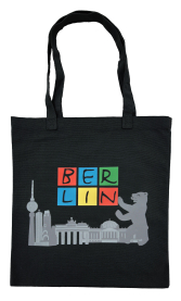 Sbag schwarz-bunt Skyline cotton
