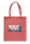 Baumwoll-Shoppingbag Skyline Bär coral