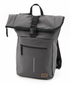 Rucksack Rolltop grau