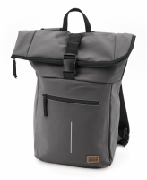Rucksack Rolltop grau