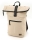 Rucksack Rolltop beige