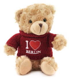 Plüschbär "I Love Berlin"