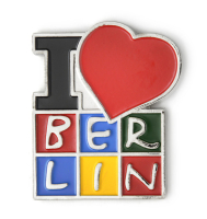 Magnet I love BERLIN Metall