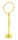 SA TV-Turm gold Metall
