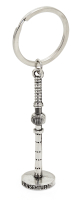 SA TV-Turm silber Metall