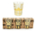 Schnapsglas Monumente gold frosted 3er Set