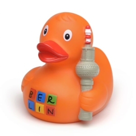 Ente BERLIN TV-Turm orange