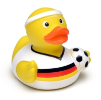 Ente Fußball Deutschland weißes Trikot