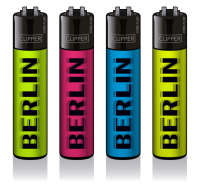 CLIPPER Feuerzeug Berlin Blurry
