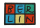 Aufnäher BERLIN schwarz-bunt