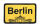 Aufnäher Berlin Ortsschild
