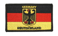 Aufnäher Flagge Rund mit Adler