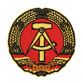 Aufnäher DDR rund