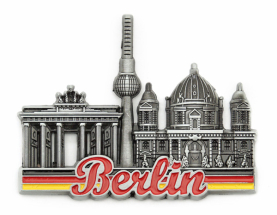 Magnet 3D Metall Skyl. Berlin