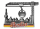 Magnet Metall Kran mit versch. Motiven