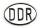 Pin DDR Schild