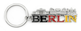 Anhänger Berlin bunt - silber