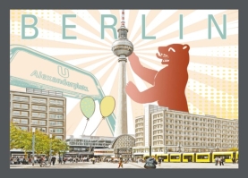 BERLIN Premium Postkarte 5
