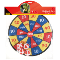 Idena Klettball-Dart D35cm mit 4 Klettbällen
