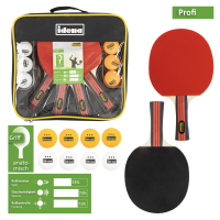 Idena Set Tischtennis Profi 13-teilig