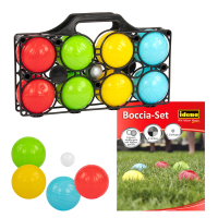 Idena Boccia 8 Kugeln Kunststoff