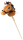 STECKENPFERD mit abnehmbarem Stecken braun 75 cm