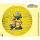 Rundlaterne Minions schwer entflammbar 25cm