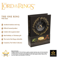 Der Herr der Ringe Der Eine Ring mit Kette