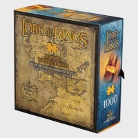 Der Herr der Ringe Mittelerde-Karte Puzzle 1000 Teile